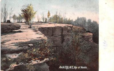 Top of Rocks Rock City, New York Postcard