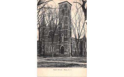 Baptist Church Rome, New York Postcard