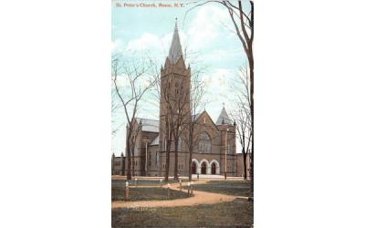 St Peter's Church Rome, New York Postcard
