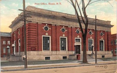 Post Office Rome, New York Postcard