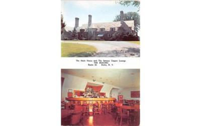 Main House, Copper Lounge Rome, New York Postcard
