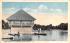 Boat House at Lakewood Farm Roscoe, New York Postcard