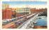 New Subway & Bridge Rochester, New York Postcard