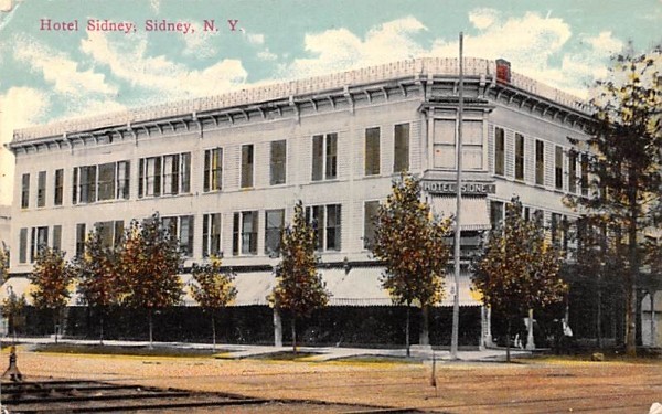 Hotel Sidney New York Postcard