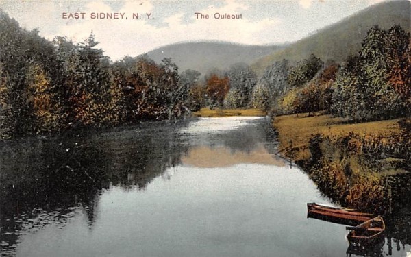 The Ouleout Sidney, New York Postcard