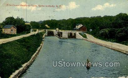 Erie Canal Rexford Flats - Schenectady, New York NY Postcard
