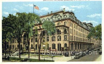 United States Hotel - Saratoga Springs, New York NY Postcard