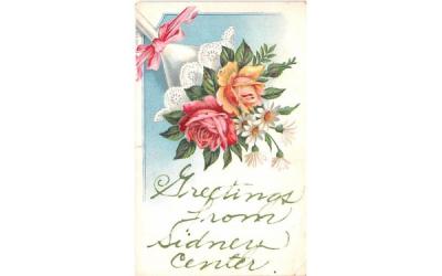 Greetings from Sidney, New York Postcard