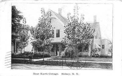 Near Earth Cottage Sidney, New York Postcard