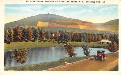 Mt Utsayantha Stamford, New York Postcard