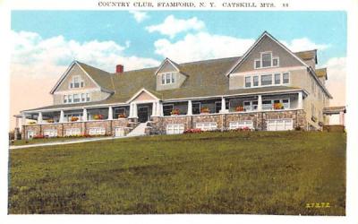 Country Club Stamford, New York Postcard