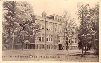 Stamford Seminary New York Postcard