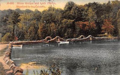 Stone Arches & Loch Marion Stamford, New York Postcard