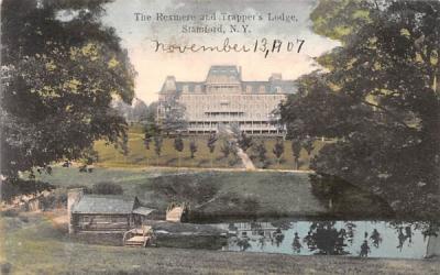 Rexmere & Trapper's Lodge Stamford, New York Postcard