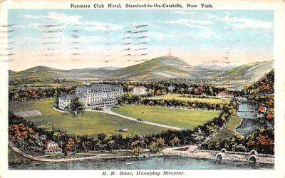 Rexmere Club Hotel Stamford, New York Postcard