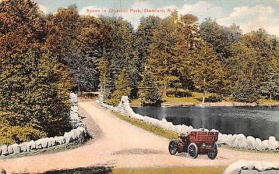 Churchill Park Stamford, New York Postcard