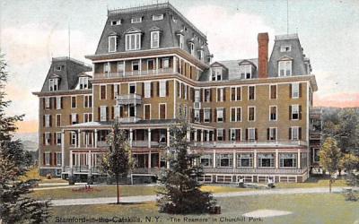 Rexmere in Churchill Park Stamford, New York Postcard