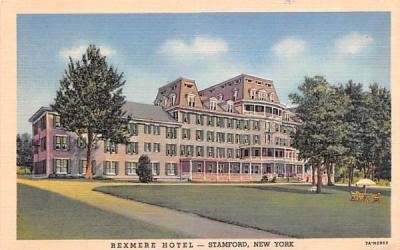 Rexmere Hotel Stamford, New York Postcard