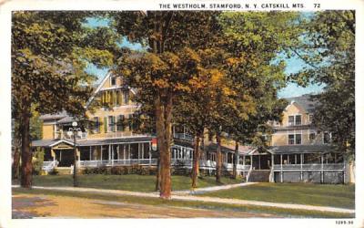 The Westholm Stamford, New York Postcard