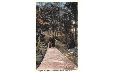Lovers' Retreat Stamford, New York Postcard