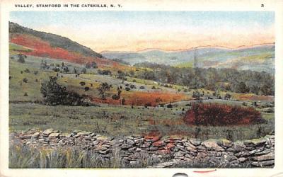 Valley Stamford, New York Postcard