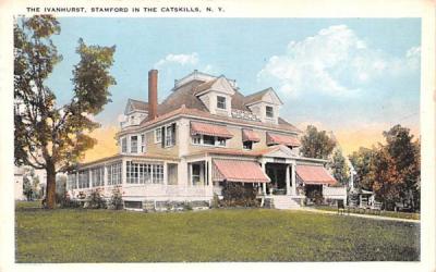 Ivanhurst Stamford, New York Postcard
