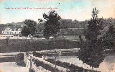 Craig Gowan & Loch Vesta Stamford, New York Postcard