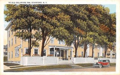 Ye Old Delaware Inn Stamford, New York Postcard