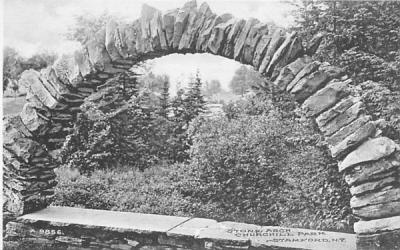 Stone Arch Stamford, New York Postcard