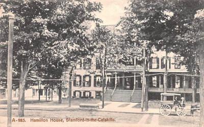 Hamilton House Stamford, New York Postcard
