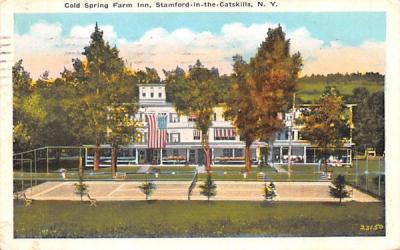 Cold Spring Farm Inn Stamford, New York Postcard