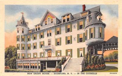 New Grant House Stamford, New York Postcard
