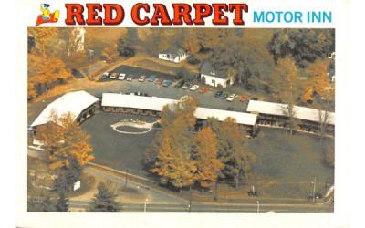 Red Carpet Motor Inn Stamford, New York Postcard