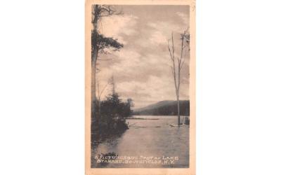 Picturesque Spot on Lake Stahahe Southfields, New York Postcard