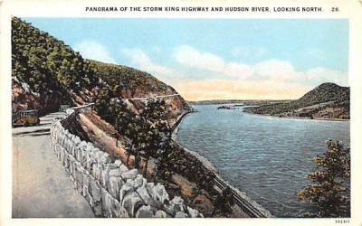 Panorama Storm King, New York Postcard