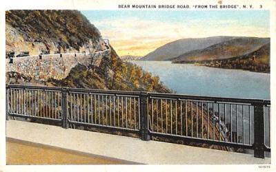 Bear Mountain Bridge Road Storm King, New York Postcard