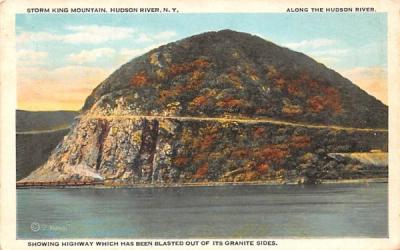 Storm King Mountain New York Postcard