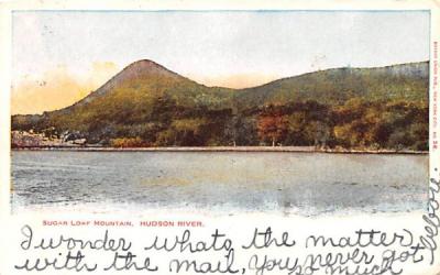 Sugar Loaf Mountain New York Postcard