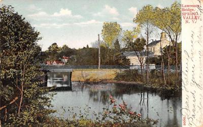 Lawrence Bridge Spring Valley, New York Postcard