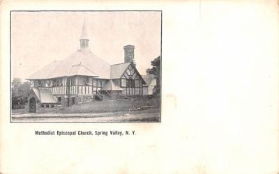 Methodist Episcopal Church Spring Valley, New York Postcard