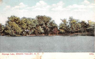 Heyenga Lake Spring Valley, New York Postcard