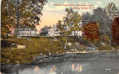 Cherry Tree Home Spring Valley, New York Postcard
