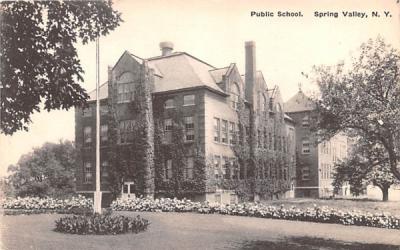 Public School Spring Valley, New York Postcard