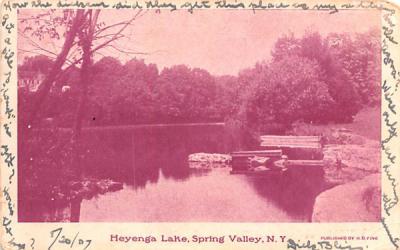 Heyenga Lake Spring Valley, New York Postcard