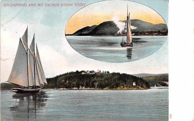 Goldspring and Mt Taurus Stony Point, New York Postcard