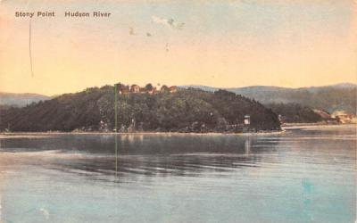 Hudson River Stony Point, New York Postcard