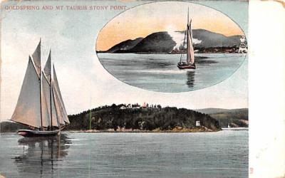 Goldspring and Mt Taurus Stony Point, New York Postcard