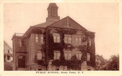 Public School Stony Point, New York Postcard