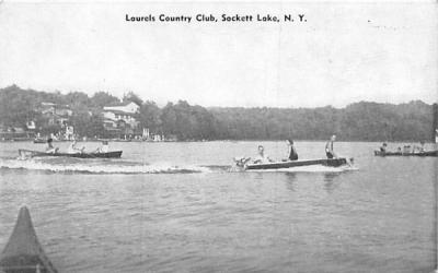 Laurels Country Club Sackett Lake, New York Postcard