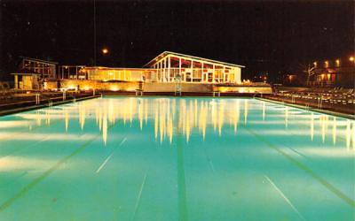 Laurels Hotel & Country Club Sackett Lake, New York Postcard